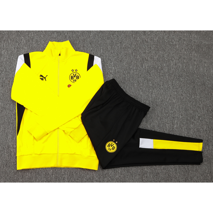 Chandal de Chaqueta del Borussia Dortmund 2023-2024 Amarillo - Haga un click en la imagen para cerrar